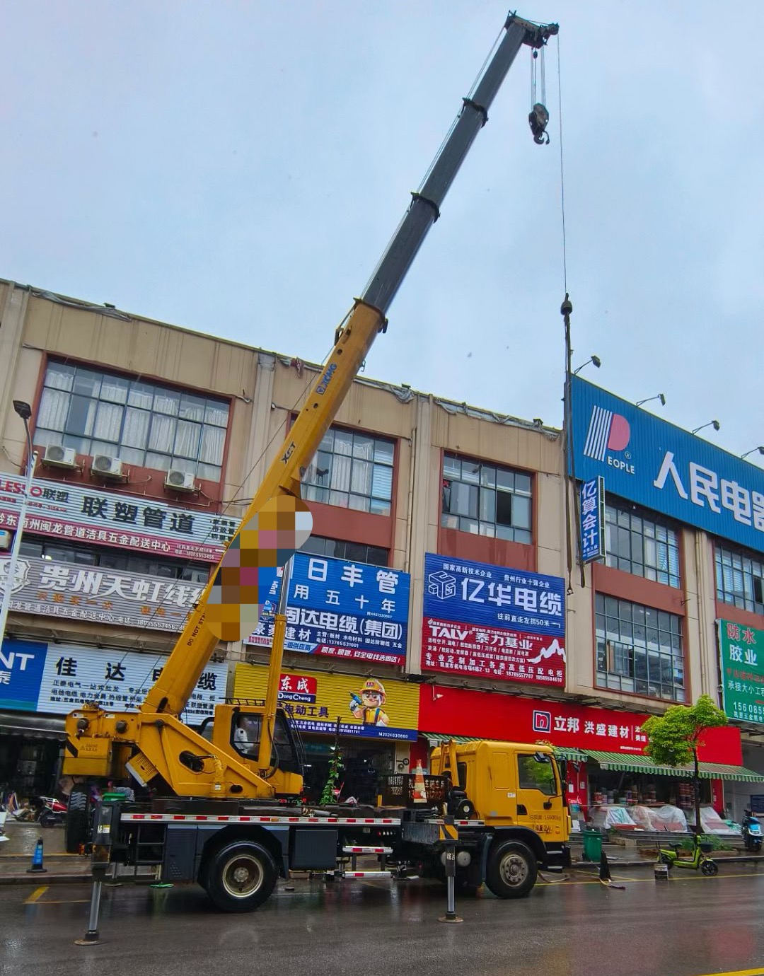 开福区吊车吊机租赁桥梁吊装